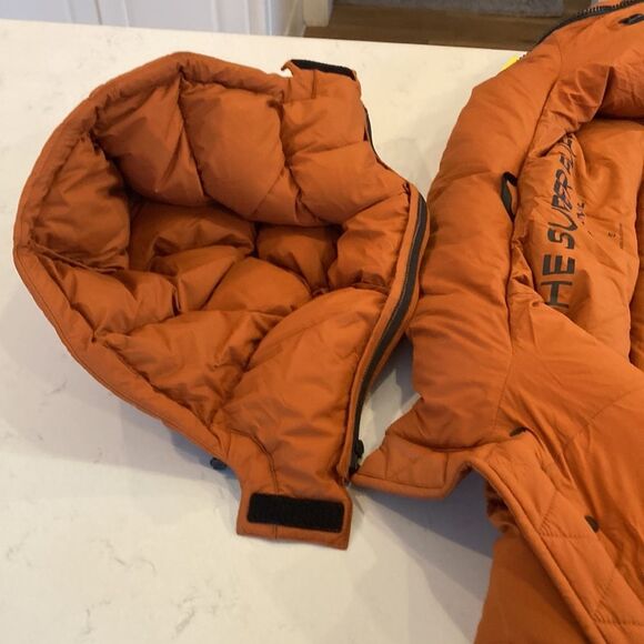 Aritzia The Super Puff TNA Burnt Orange Down Puffer Jacket Women's Size Small - Picture 12 of 13